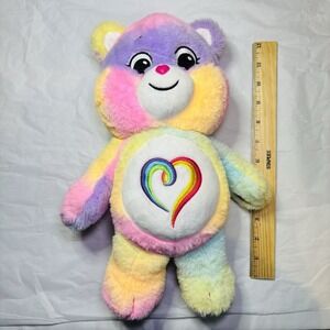 Care Bears Unlock The Magic Rainbow Heart‎ Togetherness Bear 14 Inch 2021 #22077